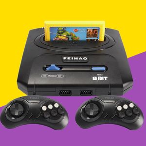 Retro TV f￶r NES 8 -bitarsspel med tv￥ gamepads och 500 i 1 patron alla olika b￤rbara spelare -spel