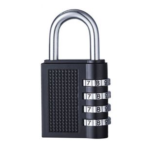 Novelty Items 4 Digit Combination Padlock for Gym School Employee Locker Outdoor Fences Hasp Storage Fence Toolbox Case Hasps Cabinet Storage WH0425
