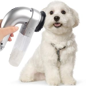 Dog Apparel Pet Hair Vacuum Removal Fur Suction Grooming Device Pets Accessories Cordless Portable Massage Cleaner