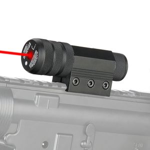 PPT Items Mirino per mirino laser rosso tattico con supporto colore nero per tiro caccia Airsoft CL20-0039