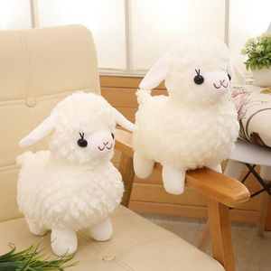 The simulation feel will be called god beast alpaca doll plush toy cartoon little sheep company event children's birthday gift