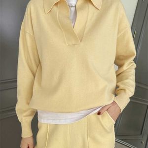 pantaloncino da donna in felpa di cashmere calda e morbida lana del set loveMODA 210927