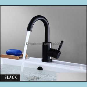 Bathroom Sink Faucets Faucets, Showers & As Home Garden Faucet Brushed Gold Basin Cold And Mixer Tap Single Handle Deck Mounted Water Tap1 D