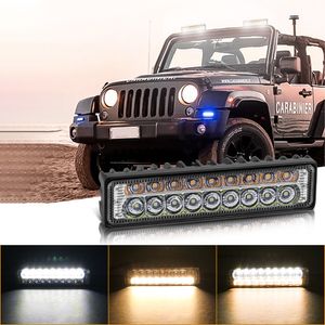 LED-strålkastare Bilmotorcykel för båt Traktor Trailer Off Road 54W Arbetslampa LED Spot Work Light Truck Front Lights 12-24V