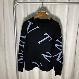 Designer Men's Sweaters Pullover Mode Paris 1-1 Hohe Qualität High-End-Designer, dicke und lose Stil Brief Stickerei Frauen Pullover S-XXL on Sale