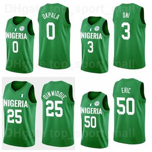 2021 Ulusal Basketbol 25 Spencer Dinwiddie Jersey 3 Miye Oni 55 Precious Achiuwa 0 KZ Okpala 50 Michael Eric 33 Nwora 7 Al-Farouq Aminu Team Green NI RI LI YA