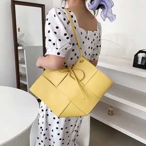 Mulheres Totas Totes Bolsa de noite Design quadrado Lattice