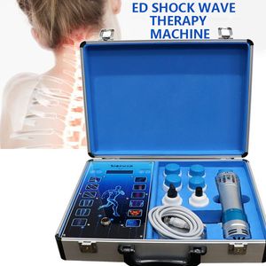 Hem Använd Portabel Box Extrakorporeal Shockwave Massager Machine Hälsovård Shock Wave Ed Behandling Smärtlindring Body Relax Massager Physical Therapy Equipment