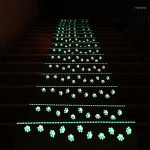 5pcs Luminous Stairs Carpets Non-Slip Self-Adhesive Staircases Mats Step Rectangle Rugs Family Kids Old Man Safe Stair Carpet1