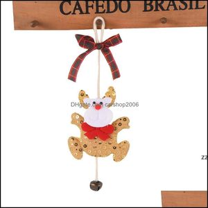 Christmas Decorations Festive Supplies & Gardenchristmas Bell Pendant Doll Xmas Tree Ornament Home Festival Party Wedding Hanging Decoration