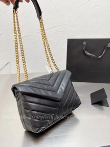 Designer Designer torebki na ramię Nowe mody Square Cloud torebki wysokiej jakości skórzane luksusowe łańcuch prosty damski torba crossbody Black torebki