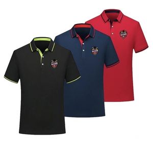 Versin Tealandesa Calidad Levante Ud Hombres Polo de Ftbol Polos Manga Corta Moda Entrenamiento Portivo Poloversi 210714