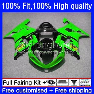 Suzuki GSXR 1000CC 1000 CC K2 00 01 02 바디 라이트 그린 24NO.102 GSXR1000 GSX-R1000 2000 2001 2002 GSXR-1000 2000-2002 100 % FIT OEM 페어링