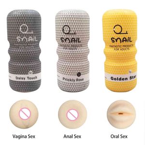 Sexspielzeug-Massagegerät Masturbador Masculino Spielzeug Enger Erwachsener Mann Masturbator Cup Oral Vagina Anal Pussy Sex-Tools für Männer