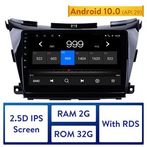 2din Android Car DVD Radio Multimedia Player Nawigacja GPS na 2015-Nissan Murano 2 GB RAM 10.1Inch HD TouchScreen FM