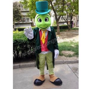 Halloween-Maskottchen-Kostüm mit grünem Frosch, hochwertiges Cartoon-Anime-Thema, Charakter für Erwachsene, Weihnachten, Karneval, Geburtstag, Party, Outdoor-Outfit