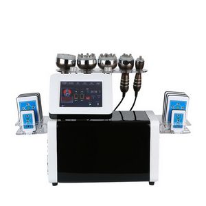 6 in 1 Ultraschallkavitation RF Vakuum Radiofrequenz Lipo Laser Diode Lipolaser Schlankheitsmaschine