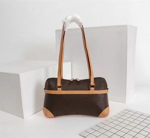 2022 Oryginalny wysokiej jakości projektant mody Luksusowe torebki torebki Vintage Torba Kobiety Marka Klasyczny Styl Prawdziwej Skóry Torby Na Ramię