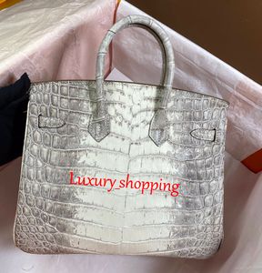 Echte Krokodilbeutel Dame Handtaschen Top-Level Custom Taschen Frauen Kundenspezifische Luxus Handtasche