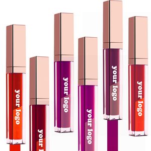 Private Label Bulk Cosmetics Lip Liquid Matte Lipstick Lipgloss High Quality Custom Wholesale Make Your Own Makeup Brand