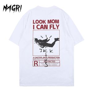 Męski krótki rękaw Harajuku estetyka T-shirt Moda Lato Japoński Styl Casual Cartoon Drukuj List Zabawna Koszula 210707