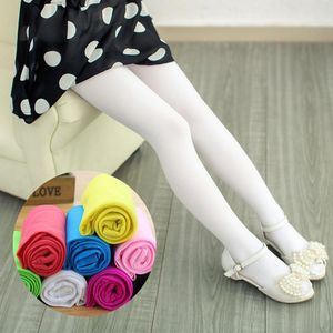 1Pair Kids Baby Tights Velvet Ballet Dancewear Pantyhose Dança Respirável Macio Macio Com Confortável Longa Coxa Alta Meias Hosiery