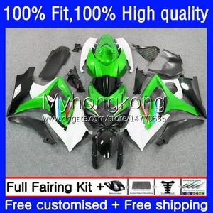 OEM Body Kit For SUZUKI GSXR 1000CC 1000 CC K7 2007 2008 Bodywork 27No.85 GSXR1000 GSX-R1000 GSXR1000CC 2007-2008 GSXR-1000 07 08 Injection Mold Fairing Green white blk