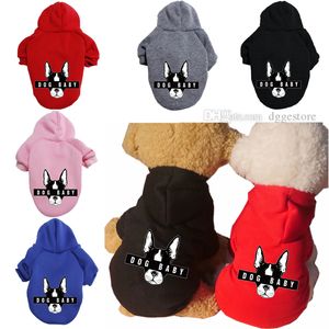 Puppy Dog Hoodie for Small Medium Dogs Hooded Sweatshirt Dog Apparel Sublimation Printing Pet Clothes Sweaters with Hat Fleece Cat Hoodies Coat Winter Blue 8XL A228