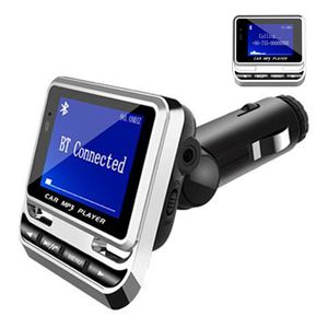 車の充電器キットFMトランスミッタBluetooth自動MP3音楽EQプレーヤーサポートフォルダプレイワイヤレスハンズフリー