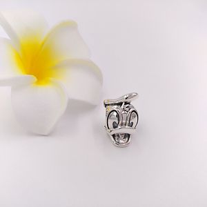 925 Sterling Silber Kinder-Schmuckherstellungsset, Original-Pandora-Armreif, Disny Mr. Duck Portraitt-Charms-Armband, Damen-Halskette für Männer, Kette, Perlen, DIY-Stil 792136