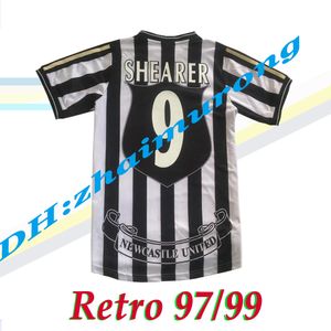 1997/1999レトロサッカージャージシェアーラー9 asprilla Emre Owen Ketsbaia 95/97ホームフットボールシャツ97/99スウェット版SIZE S-XXL
