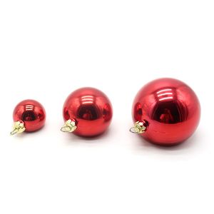 4-8 cm sublimazione ornamento natalizio palla personalità vuoto rifornimenti del partito nuovo stile emisfero decorazione natalizia