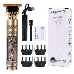 Hair Clippers Electric Cordless Clipper Men Barber Professional Vattentät All Metal Trimmer Skärning Styling Cutter