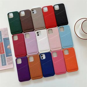 Designer phone cases fashion cell cover pu leather high quality full body protective for iphone 12 Pro 13 MINI 11 XR XS Max 7/8 P01--9-2