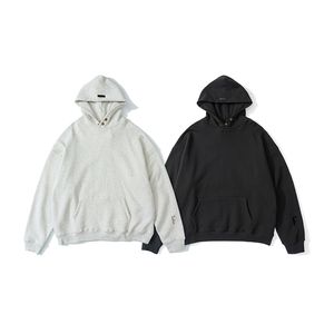 21ss Europe USA 7th Autumn Winter Sleeve 7C Flocking Logo Hoodie Casual Men Women Skateboard Hooded Sweatshirts