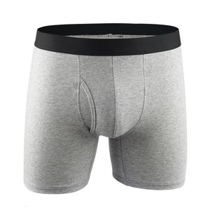 Wholesale long legged underwear resale online - Men s Sports Underwear Long legged Boxers Cotton Shorts Comfortable Breathable High quality Underwear Size Xl xl Large