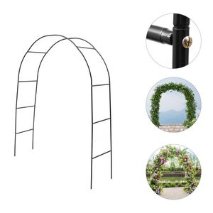 Dekoracja imprezowa 1 Set Metal Pergola Arbor Wedding Arch Garden Outdoor Indoor Montuje swobodnie