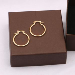 Fashion Gold Hoop brincos para senhora mulheres festa amantes casamento presente noivado jóias noiva niubilidade