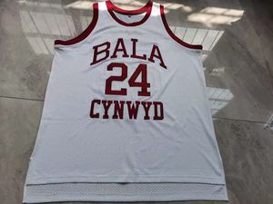 Nadir Basketbol Forması Erkek Genç Kadınlar Vintage Bala Cynwyd K 24 B Kolej Boyutu S-5XL Özel herhangi bir isim veya numara