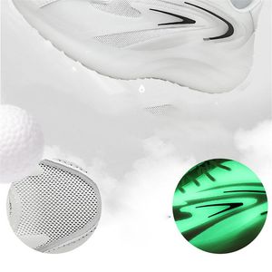 2021 Running Shoes Thick-soled luminous men white black summer Korean fashion casual shoe large size breathable sneakers run-shoe #A00011