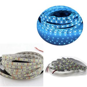 DC12V 50M 5050 SMD Ice Blue 60Leds/M Flexible Led Strip Light waterproof or Non-Waterproof Car Home Decoration Tape Led Ribbon
