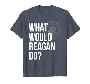 Vad skulle Reagan göra? VD för Förenta staternas tröja T-tröja