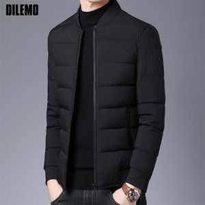 Thick Winter Fashion Brand Jackets Men Padded Jackets Streetwear Parkas Quilted Jacket Puffer Bubble Coats Mens Clothing 211206