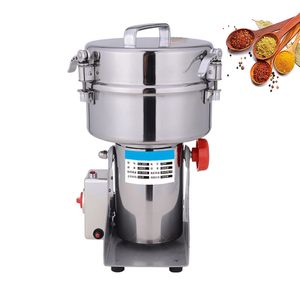 2000g Swing Type Electric Grain Grinder Machine Mill for Grinding Various Spice Herb Chinese Medicine
