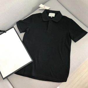 Męskie koszulki polo koszulka polo projektanci litera G modne koszule damskie koszulki z krótkim rękawem czarne białe letnie najlepiej sprzedające się męskie dresy tshirt casual topy hurtownia
