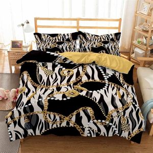 Barock vintage stil sängkläder 2 / 3pcs Heminredning Duvet Cover Luxury Bedding Set Pillowcase Twin Queen King size säng set 210319