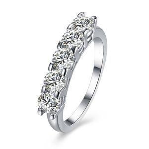 ingrosso Vendere Gioielli Di Platino-Gioielli anello di fidanzamento da sposa Vendita di accessori in lega di platino carati da donna G0U58