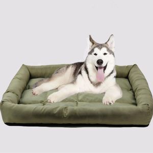 Canetas Canetas Cama de cachorro Oxford Pano Chew Proof Nest Non Slip Beds para cães Supplências de animais de estimação de Kennel de sofá respirável dormem