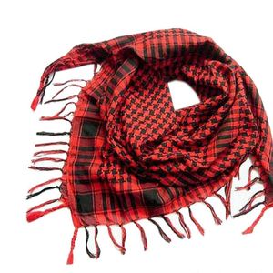 Scarf 1PC Unisex Fashion Women Men Arab Shemagh Keffiyeh Palestine Shawl Wrap Drop Free 30p1022 Bandanas