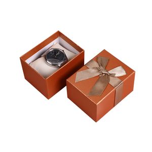 Zegarek Skrzynka Jewellry Store Akcesoria Zegarki Storage Box Biżuteria Prezent Wrap Opakowania Bransoletka Showcase3 Kolory